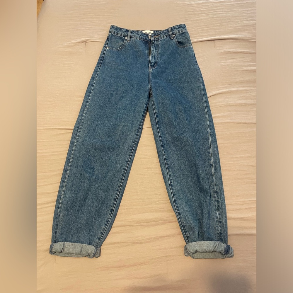 ROLLA’s HIGH RISE BALLOON LEG DENIM